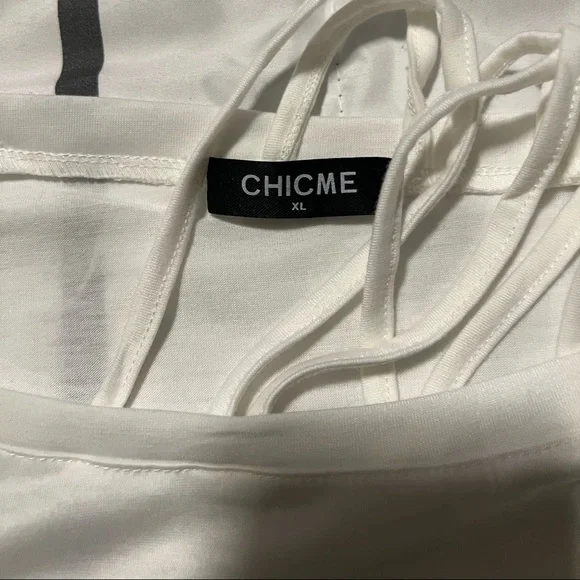 NWT- Women’s Graphic Print Off the Shoulder Lace T-Shirt,Size XL. - Picture 5 of 6